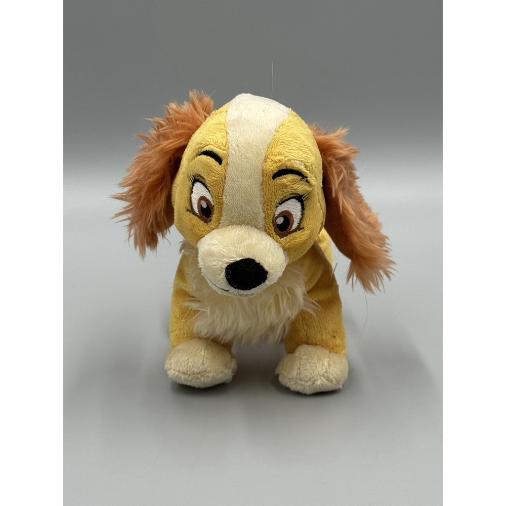 Disney Store Lady From Lady And The Tramp Stuffed Animal Small 7 Inch